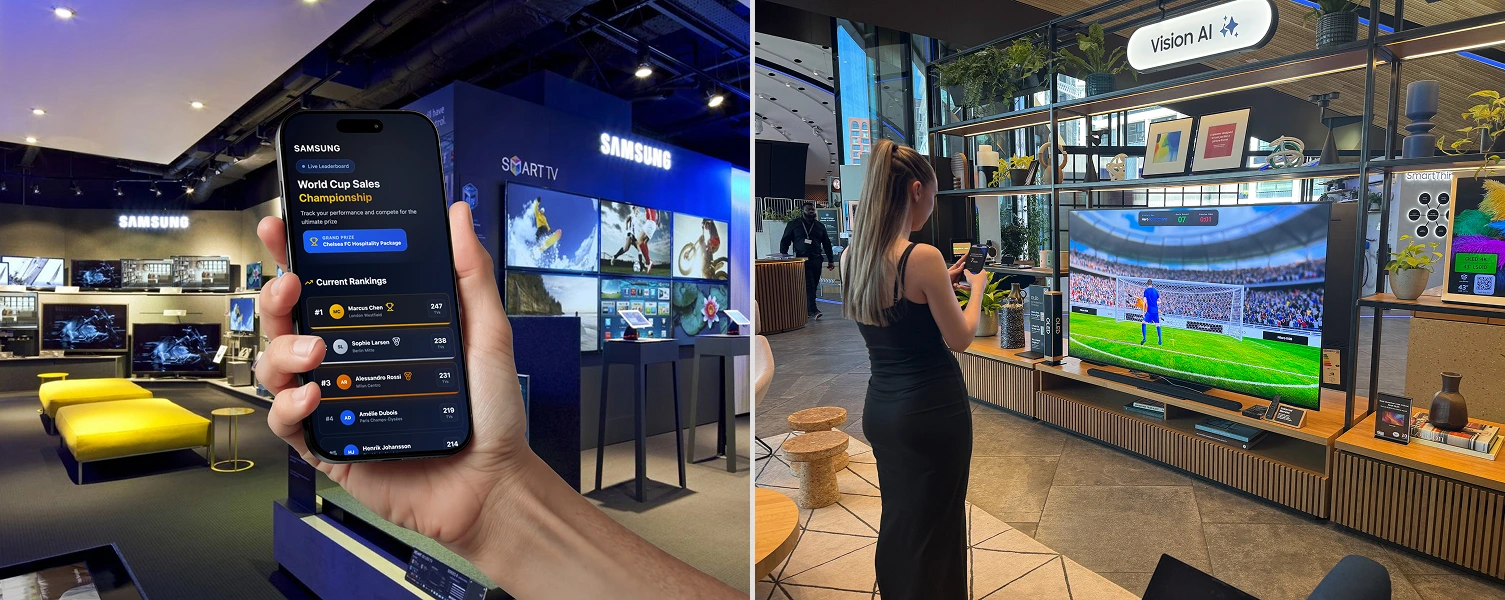 A World Cup retail experience that boosted TV sales for the world's leading TV brand.