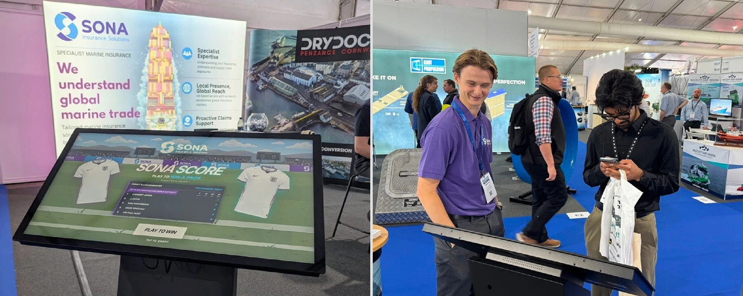 A penalty shootout that helped secure a major client deal at Seawork.
